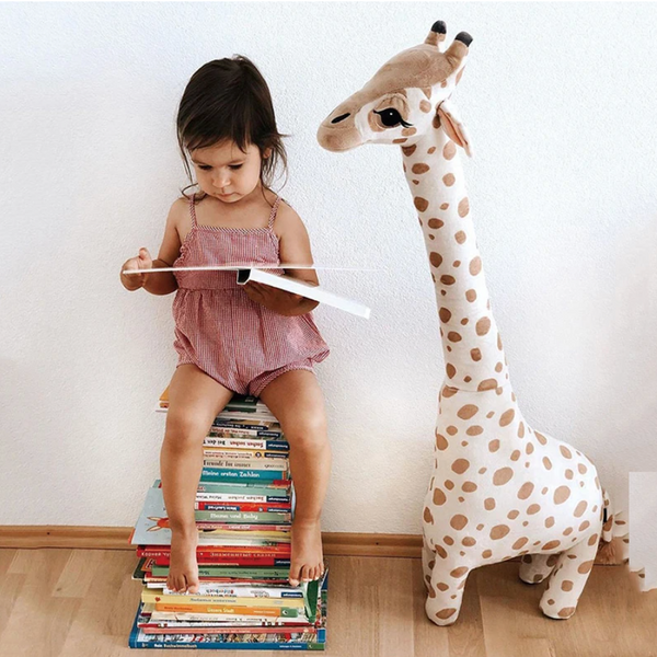 Giant best sale stuffed giraffe