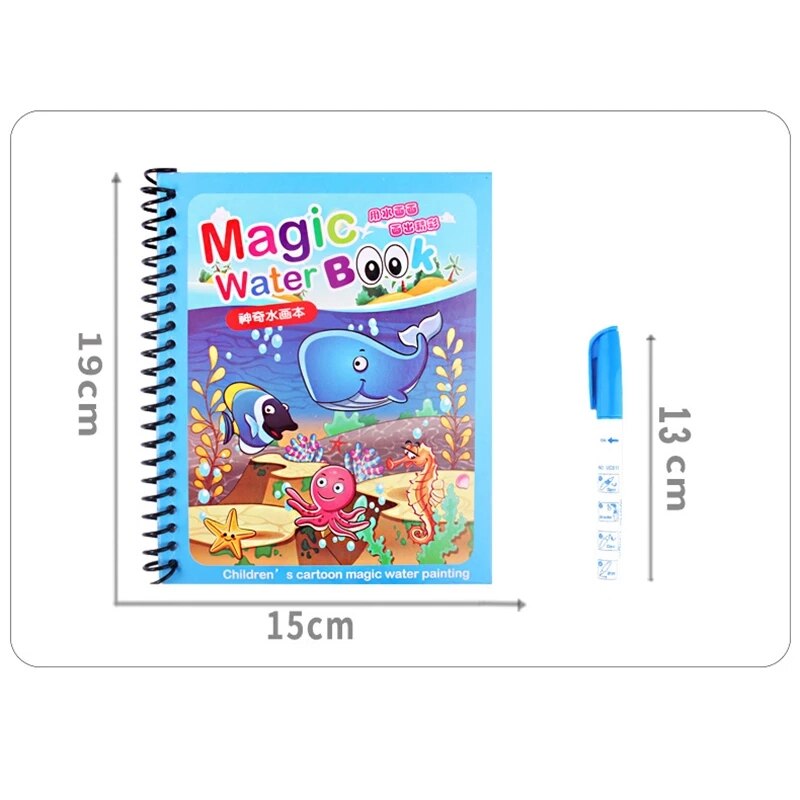 Rangebow - Penna sostitutiva per disegno Aqua Water Doodle, 1 grande 1