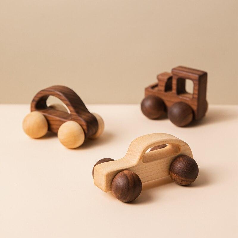 3pc Wooden Car Set