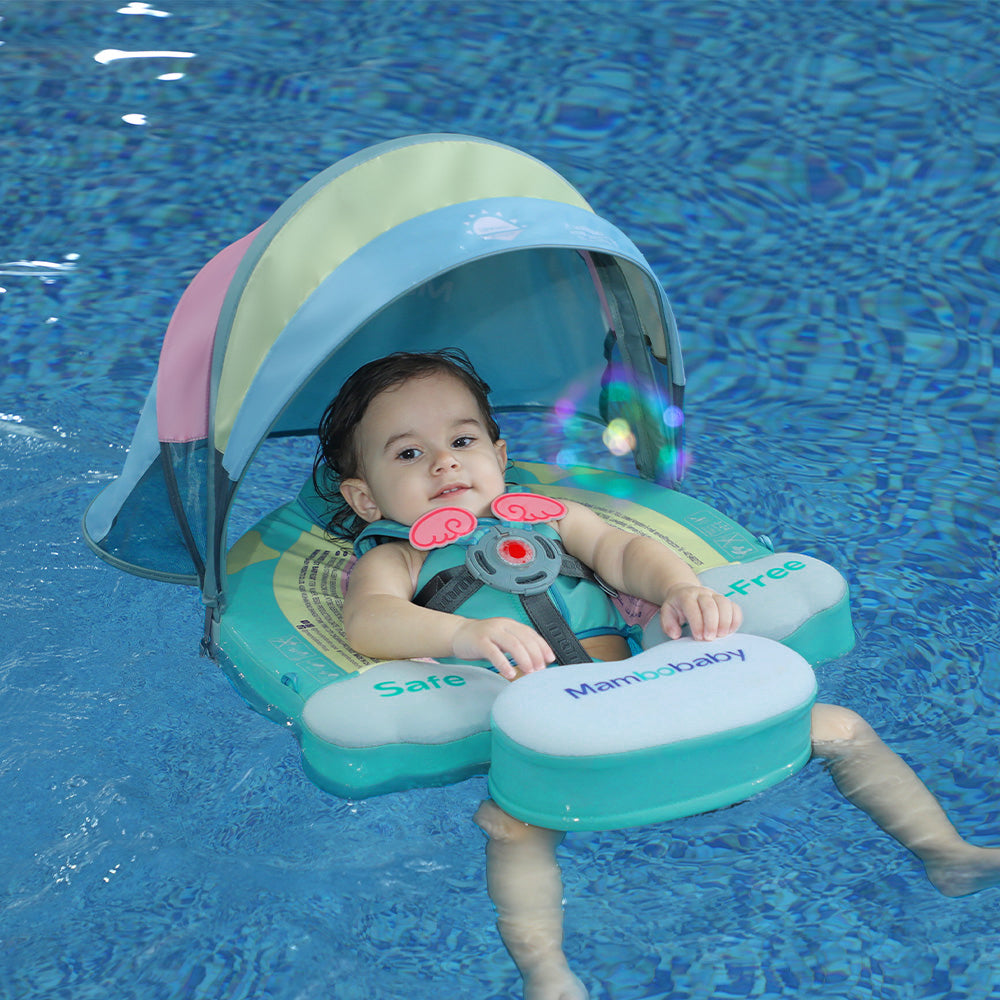 Rainbow Baby Pool Float – Little Pea Shop - Main Image