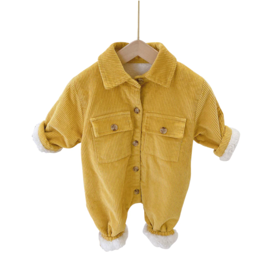 Corduroy Baby Romper