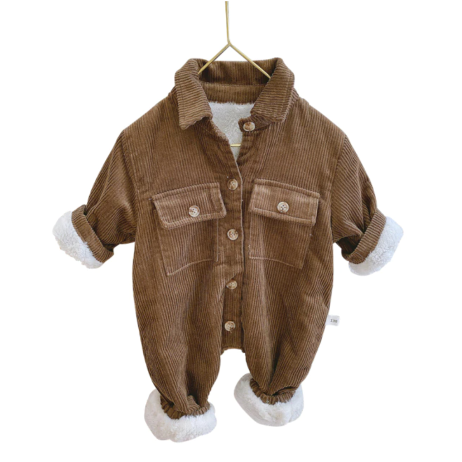 Corduroy Baby Romper