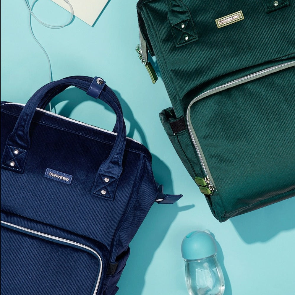 Corduroy Diaper Bag