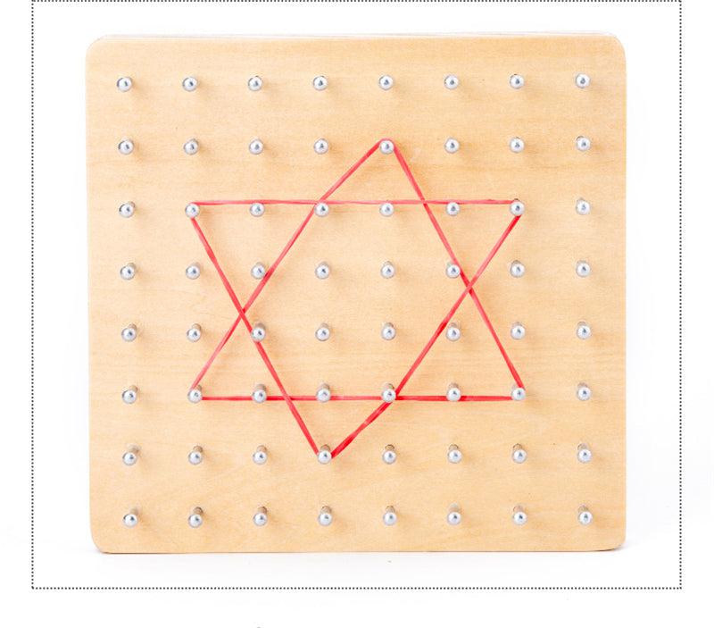 Educational Shapes Wooden Game