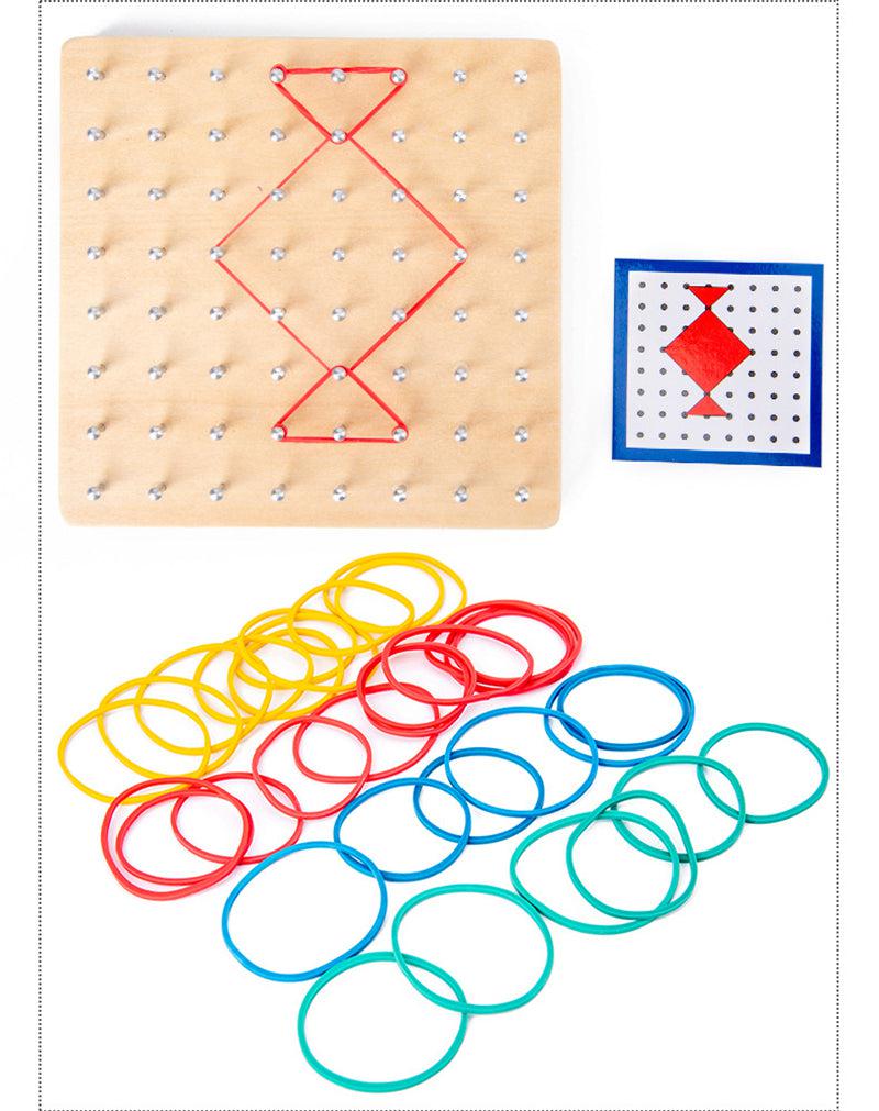 Educational Shapes Wooden Game