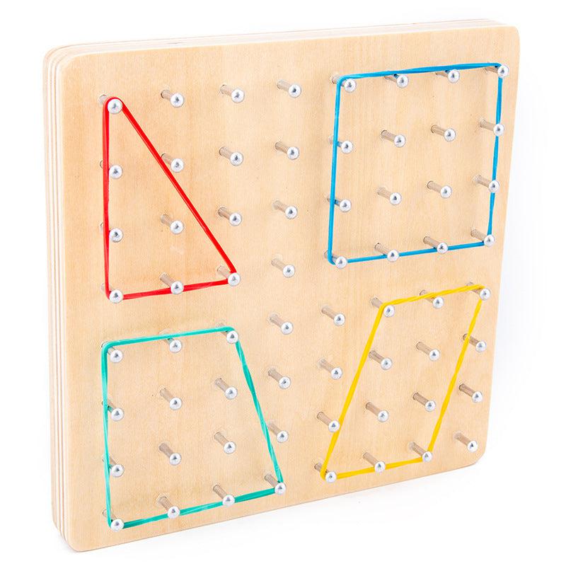 Educational Shapes Wooden Game