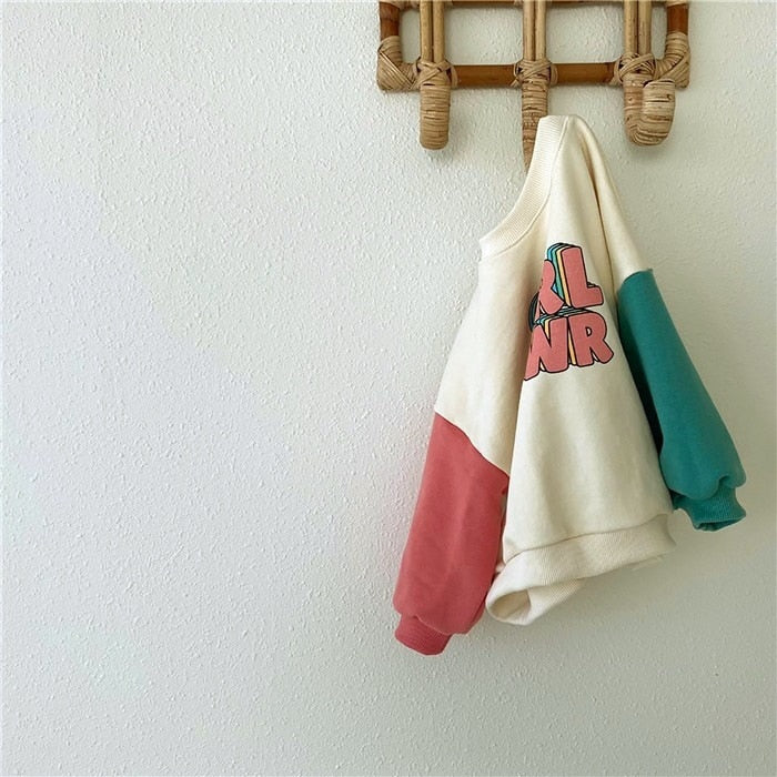 GRL PWR Sweatshirt and Jogger Pants Set