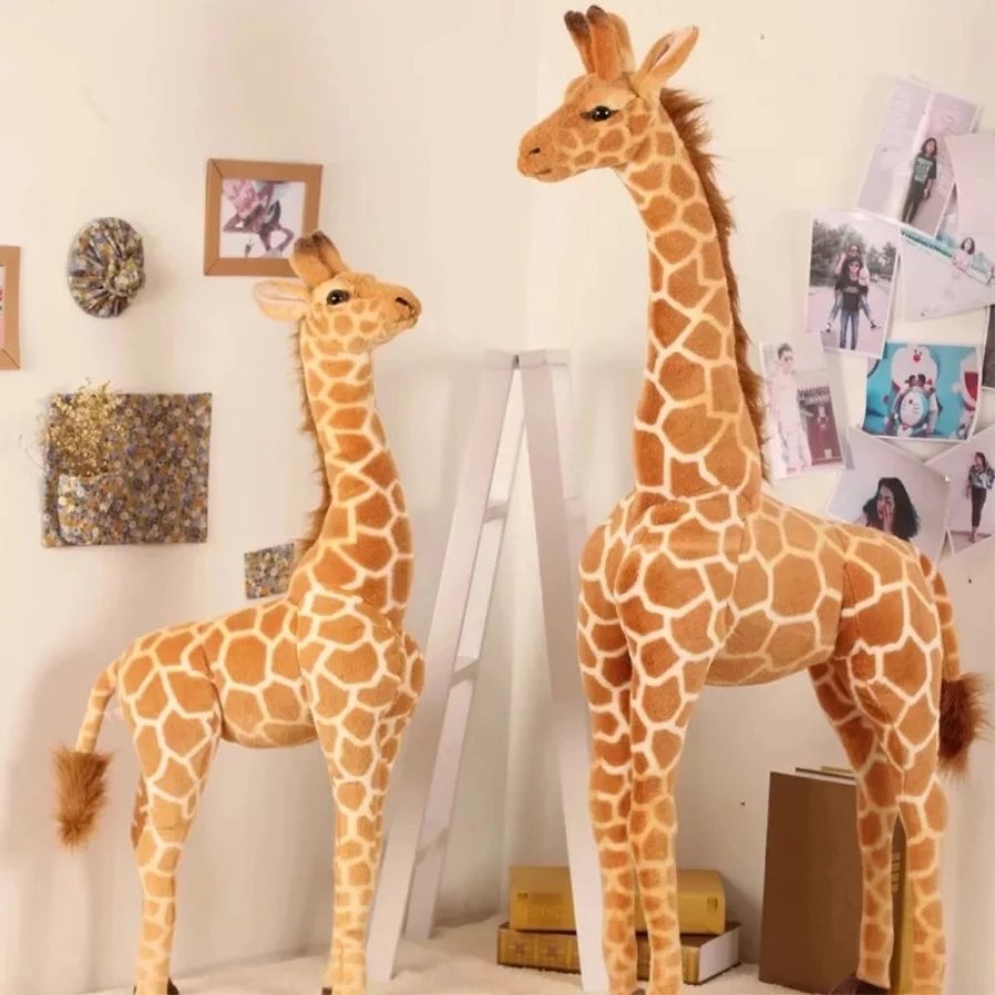 Large soft giraffe toy sales