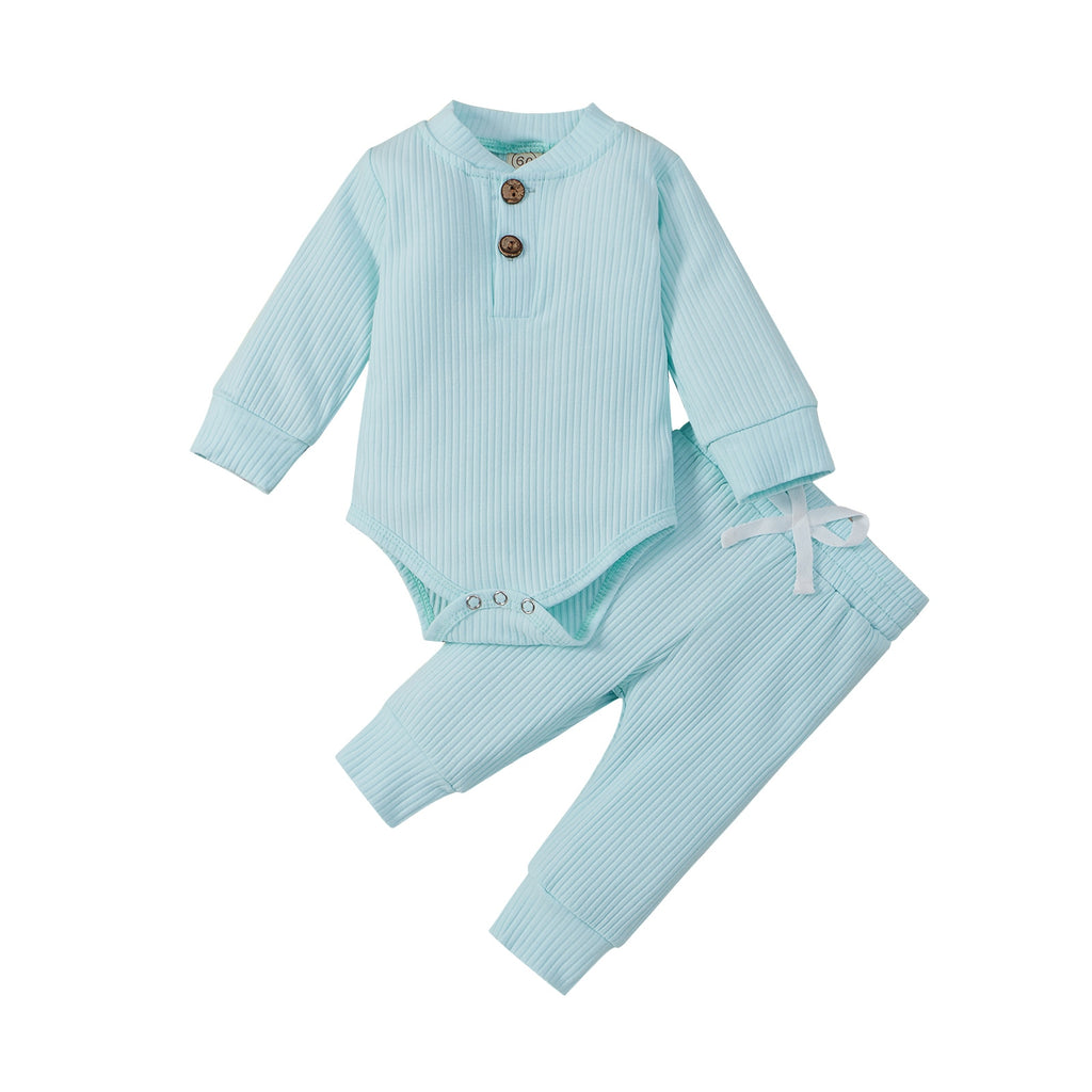Ribbed Cotton Baby Set