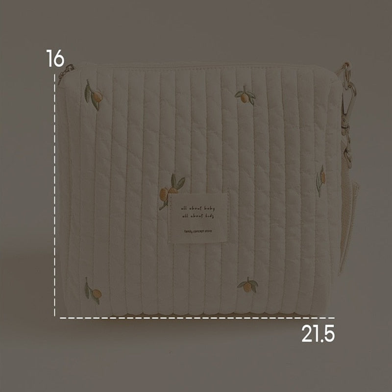 Quilted Diaper Organizer