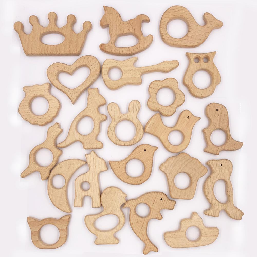 Tactile Wooden Teethers
