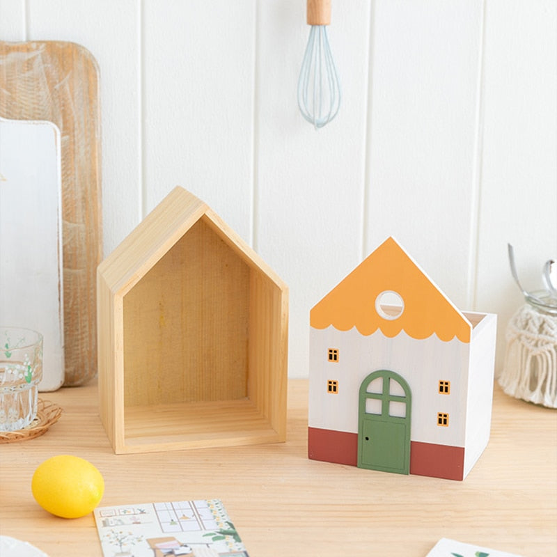 Small World Wooden Storage Boxes