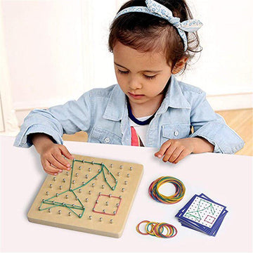 Educational Shapes Wooden Game