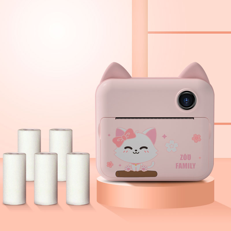 Kids Camera with Thermal Printing
