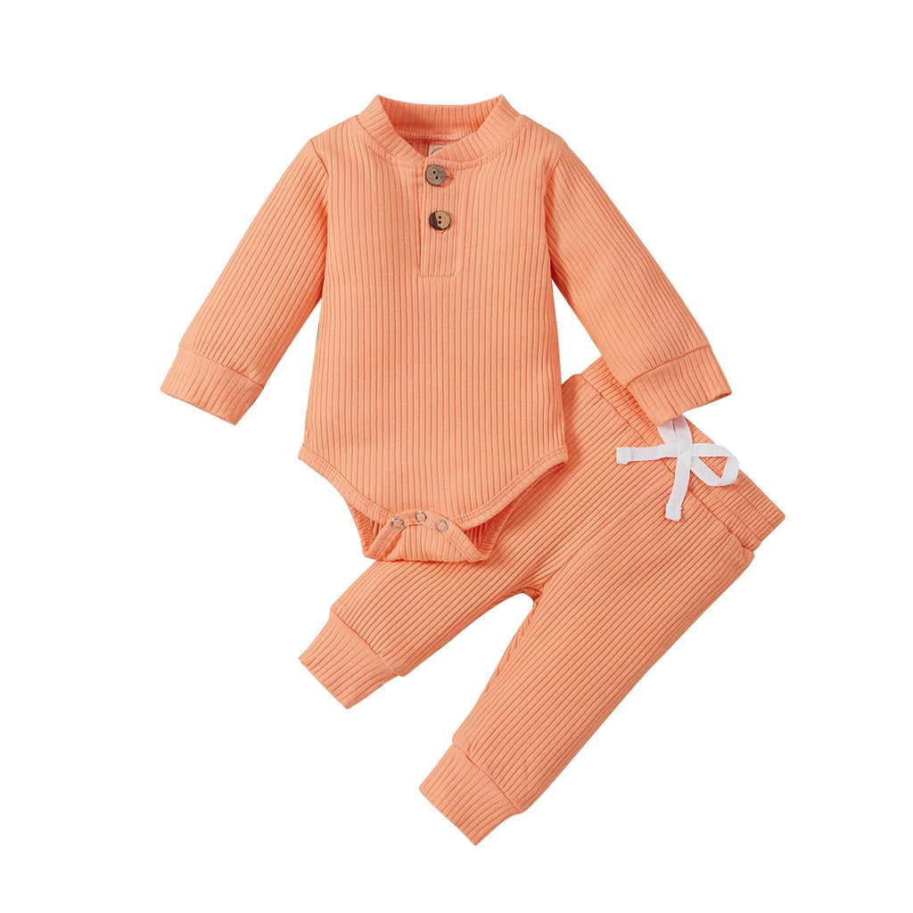 Ribbed Cotton Baby Set