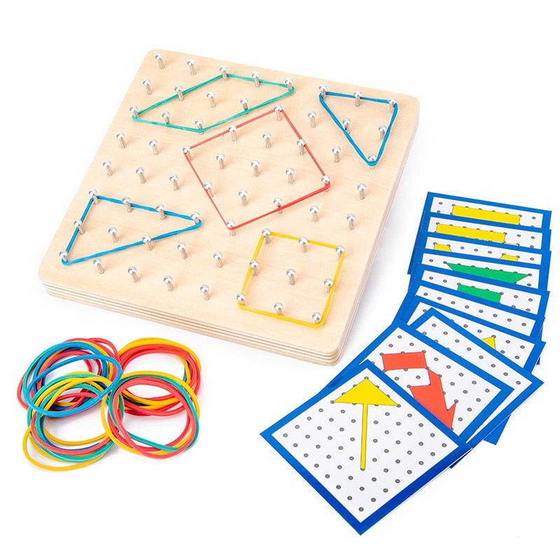 Educational Shapes Wooden Game