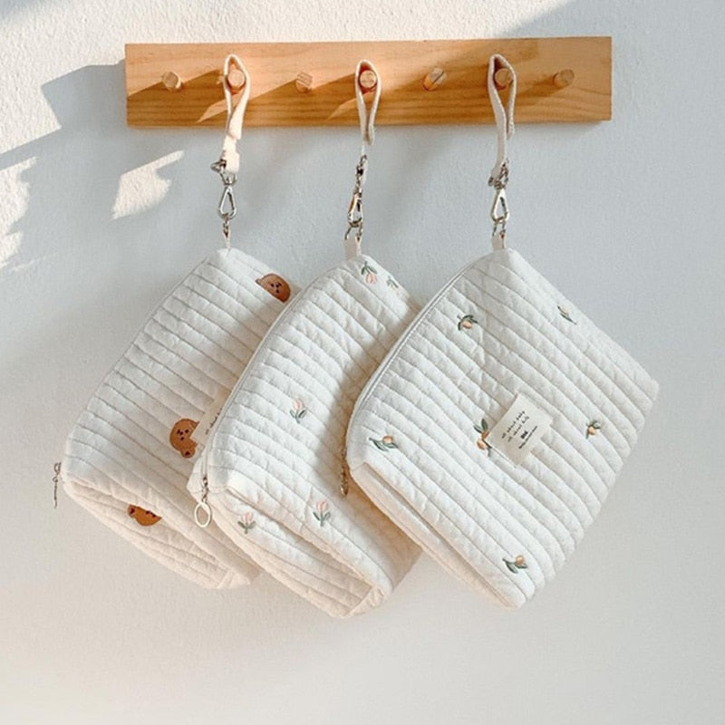 Quilted Diaper Organizer