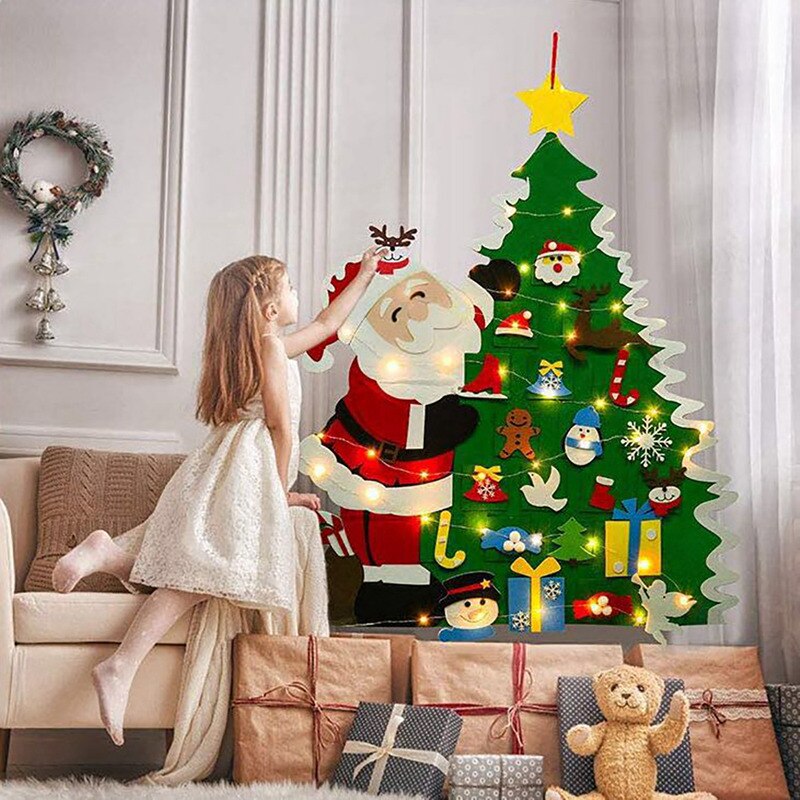Felt Christmas Tree-Holiday Ornaments-Little Pea Shop