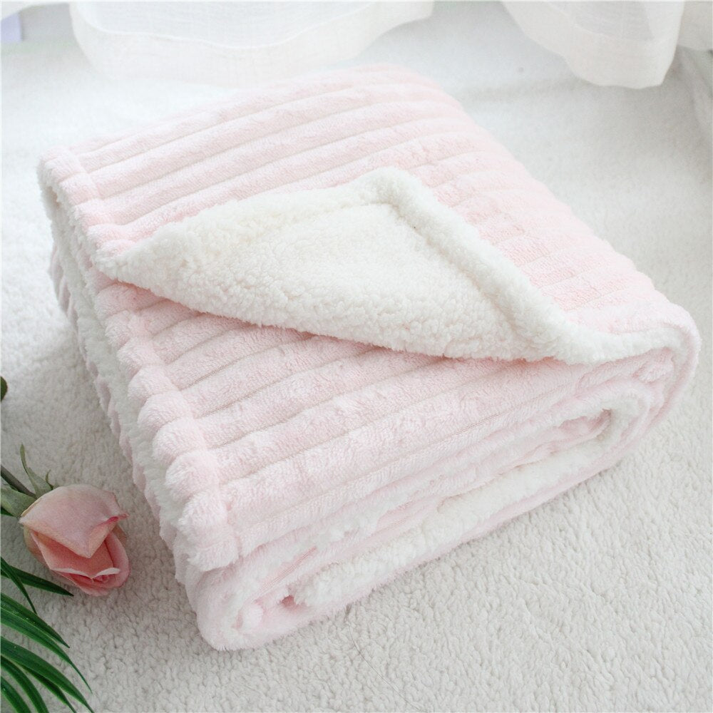 Fluffy Warm Baby Blanket