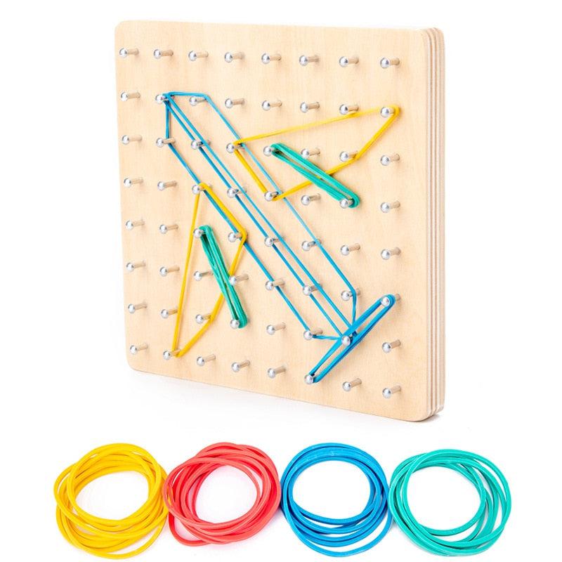 Educational Shapes Wooden Game