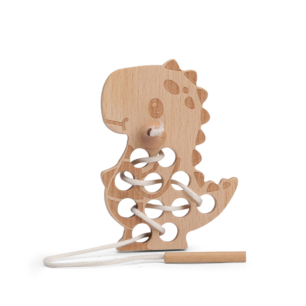 Wooden Threading Animal Board