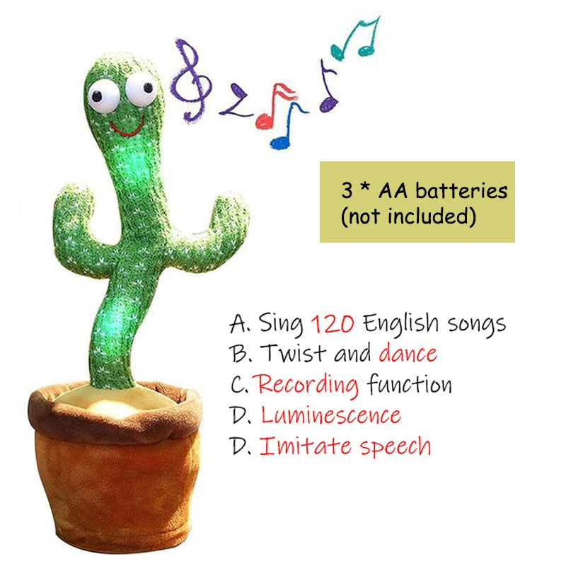 Wiggling Talking Cactus