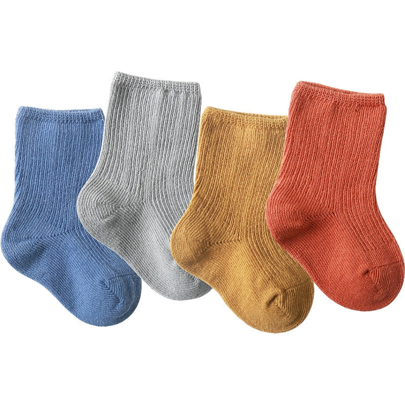 Ribbed Kids Socks Set