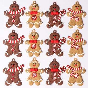 Gingerbread Man Christmas Tree Ornaments