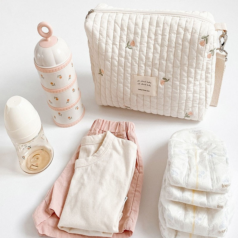 Quilted Diaper Organizer