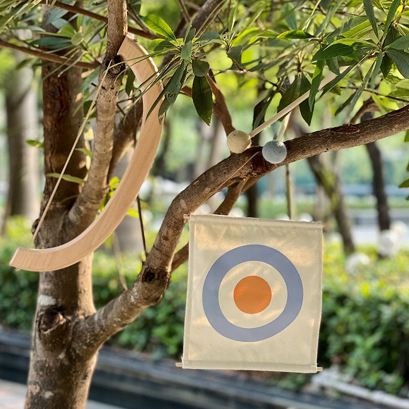 Wooden Bow and Arrow Toy Set