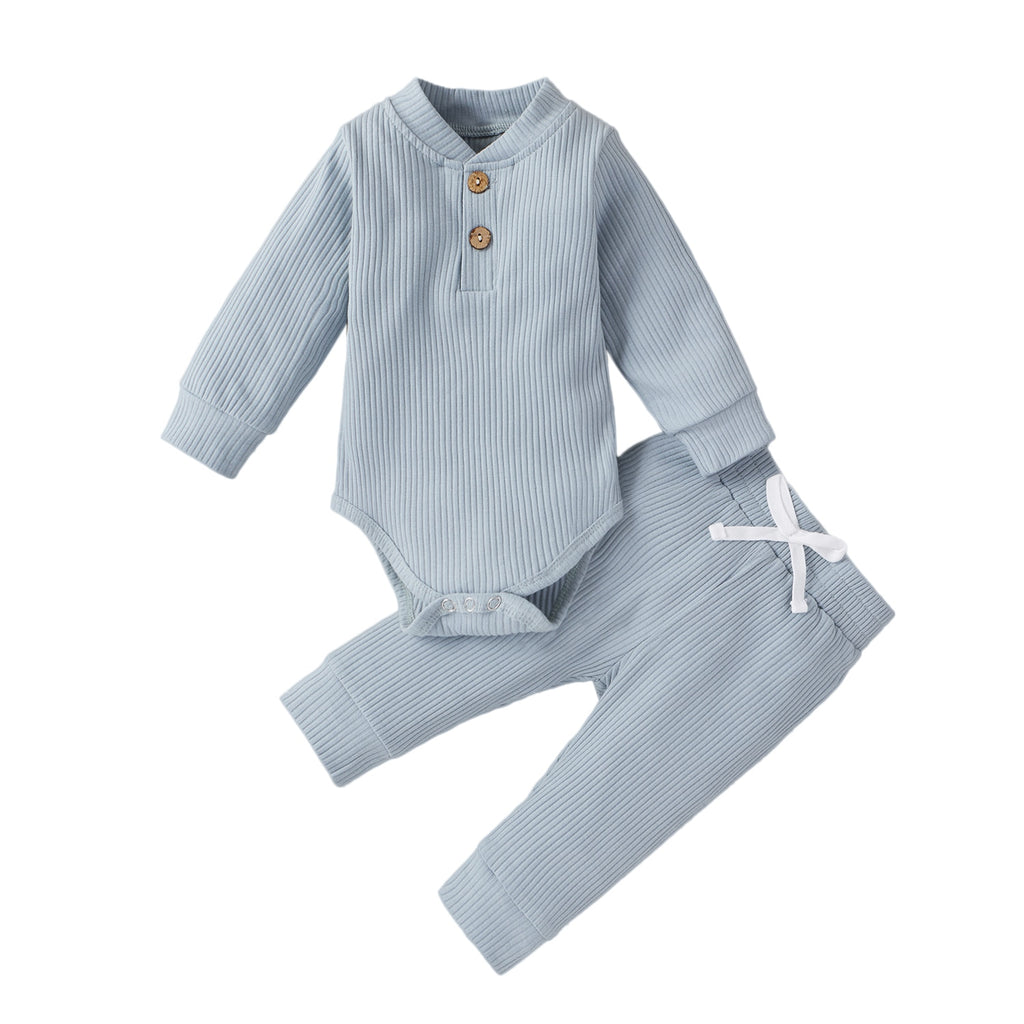Ribbed Cotton Baby Set