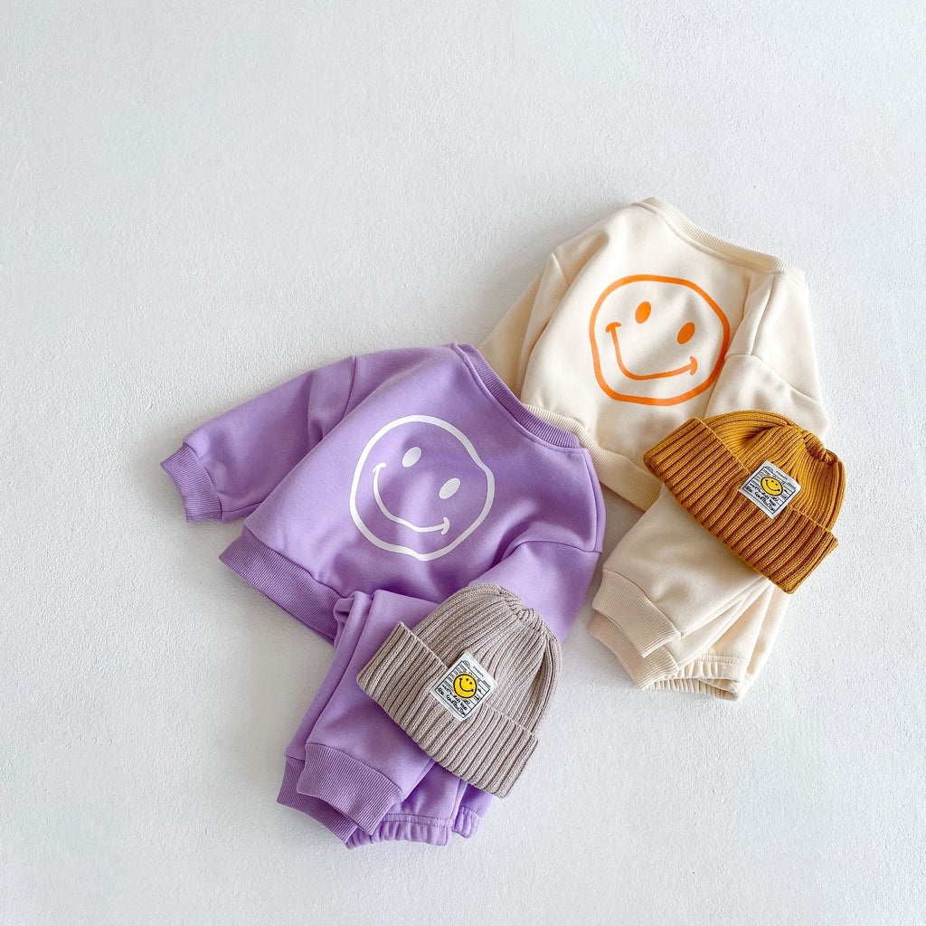 Hi Baby Sweatshirt and Jogger Pants Set-Lounge Set-Little Pea Shop