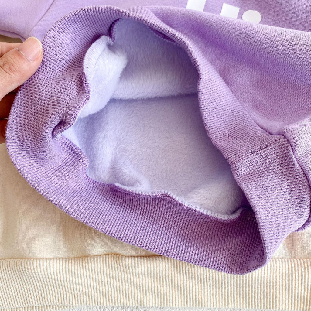 Hi Baby Sweatshirt and Jogger Pants Set-Lounge Set-Little Pea Shop