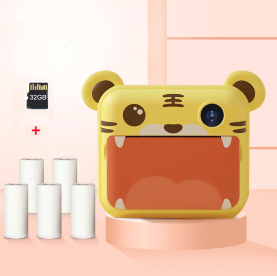 Kids Camera with Thermal Printing