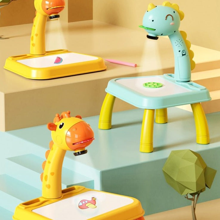 Kids Drawing Projector Table