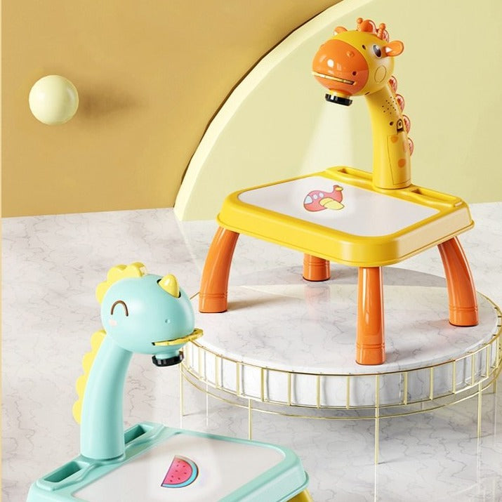 Kids Drawing Projector Table