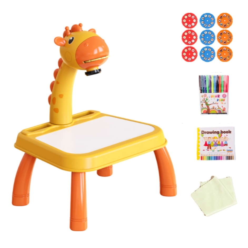 Kids Drawing Projector Table