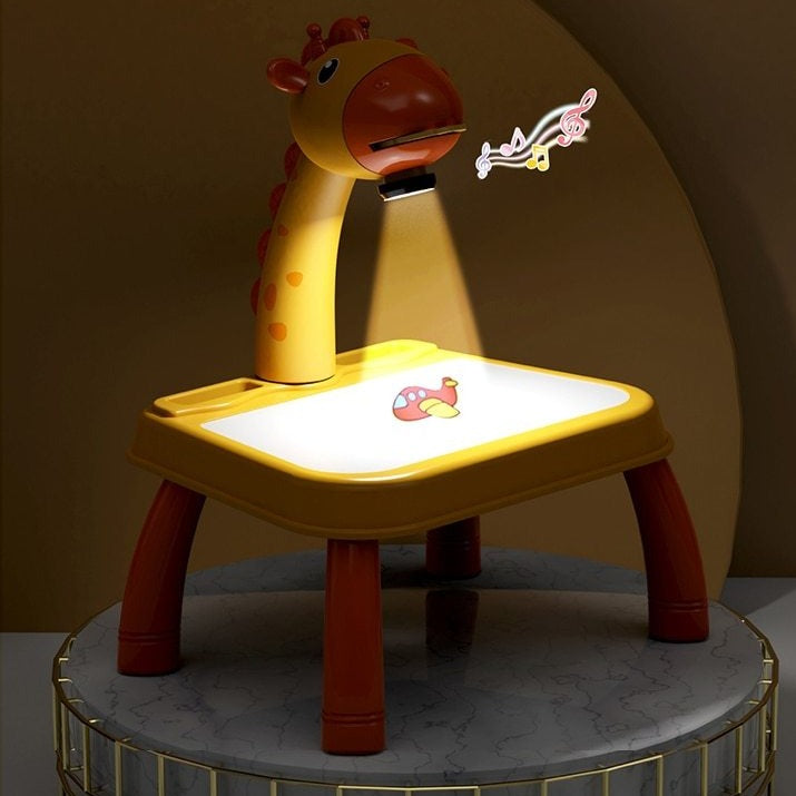 Kids Drawing Projector Table