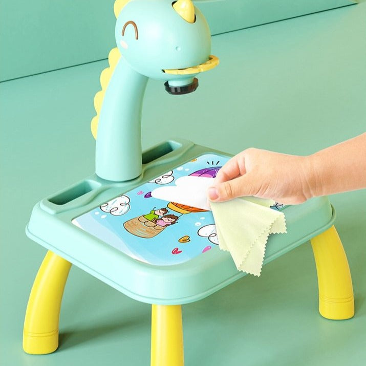 Kids Drawing Projector Table
