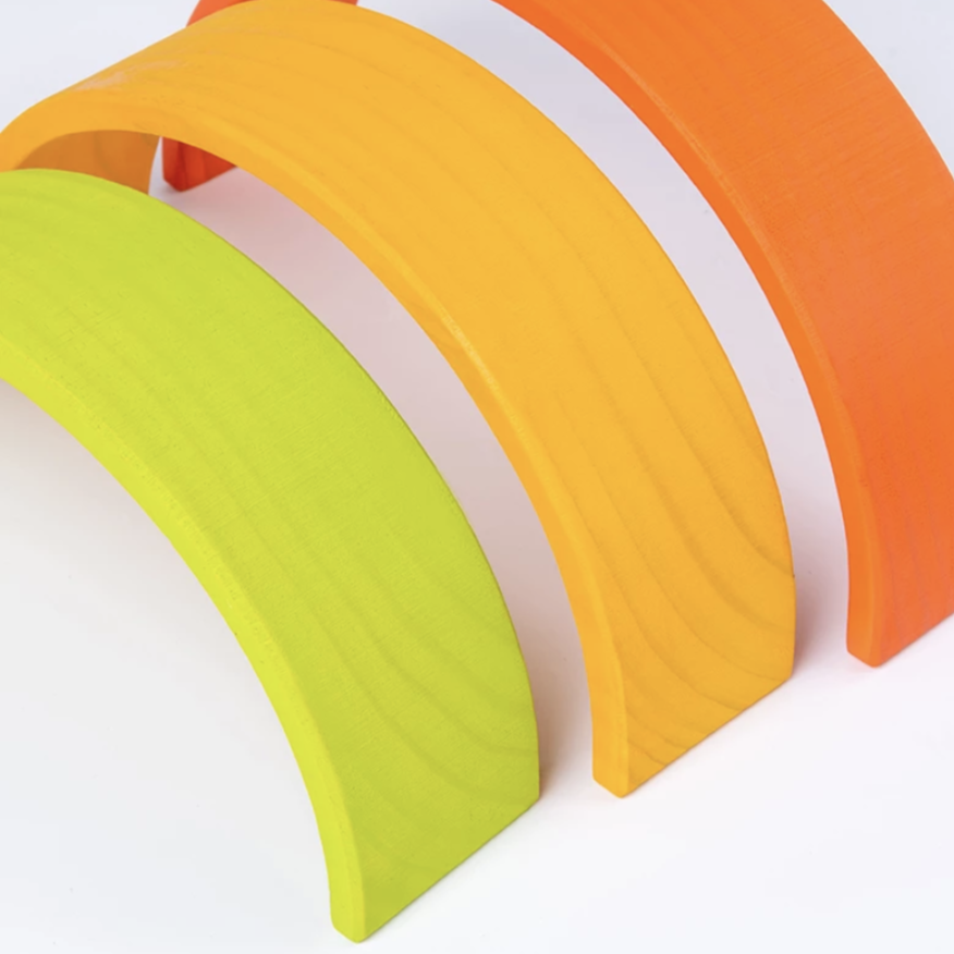 Large Wooden Rainbow