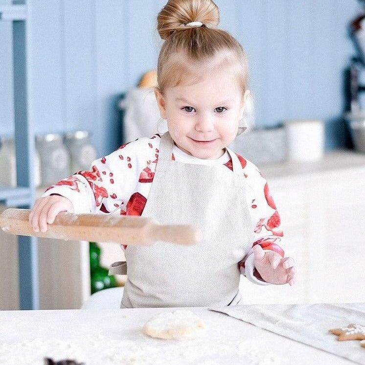 Mom and Me Linen Aprons
