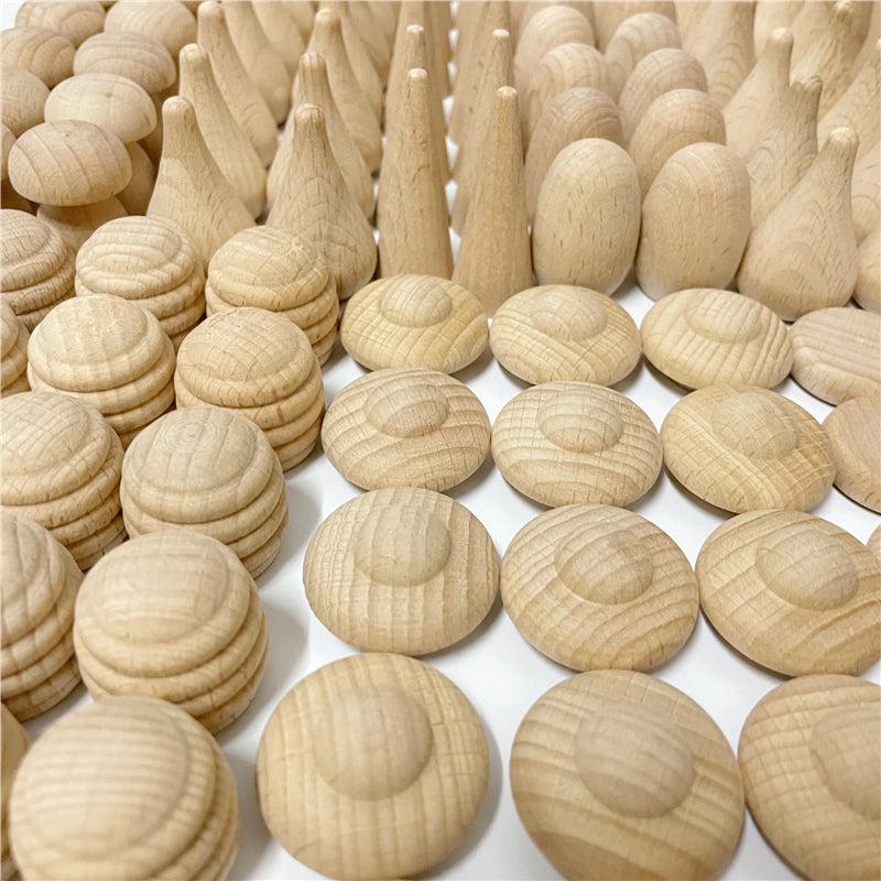 Natural Wooden Tiny Toys