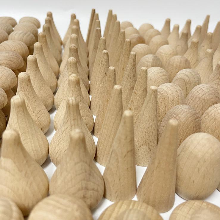 Natural Wooden Tiny Toys