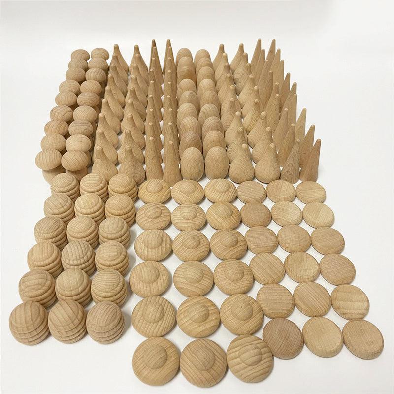 Natural Wooden Tiny Toys