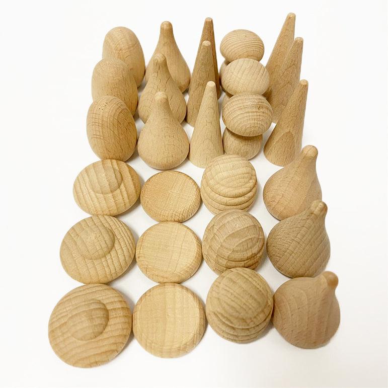 Natural Wooden Tiny Toys
