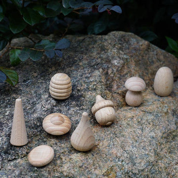 Natural Wooden Tiny Toys