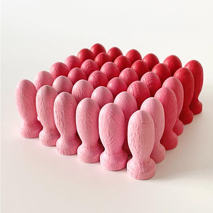 Pastel Wooden Tiny Toys