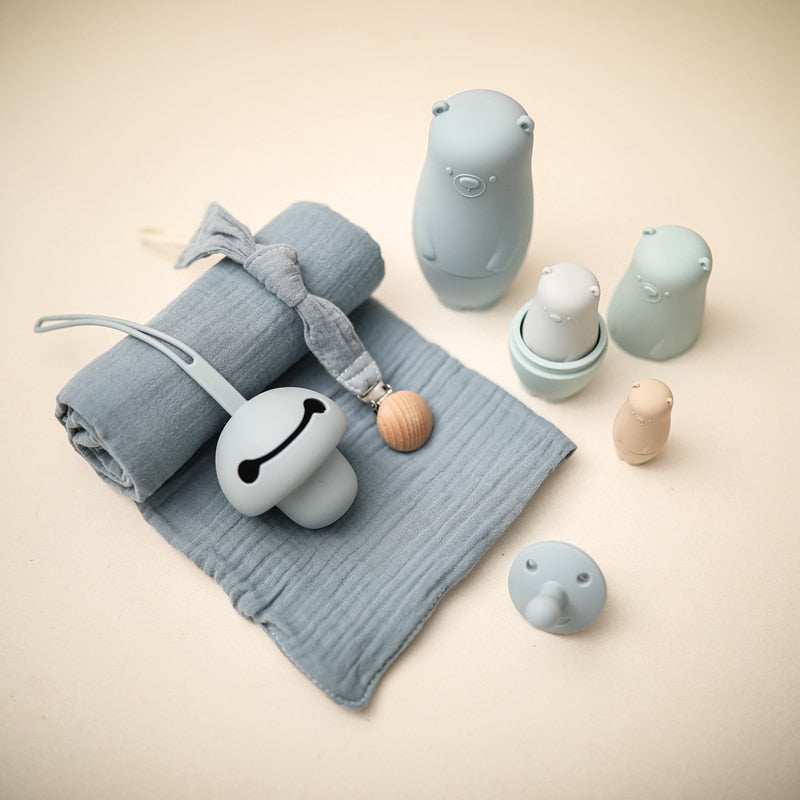 Pastel Baby Gift Set