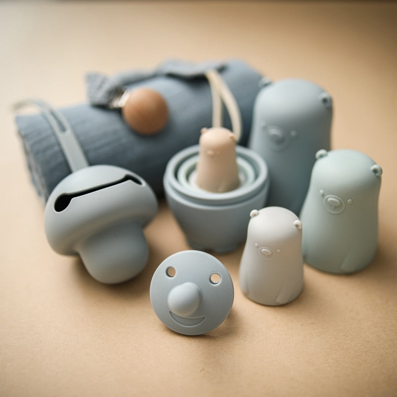 Pastel Baby Gift Set