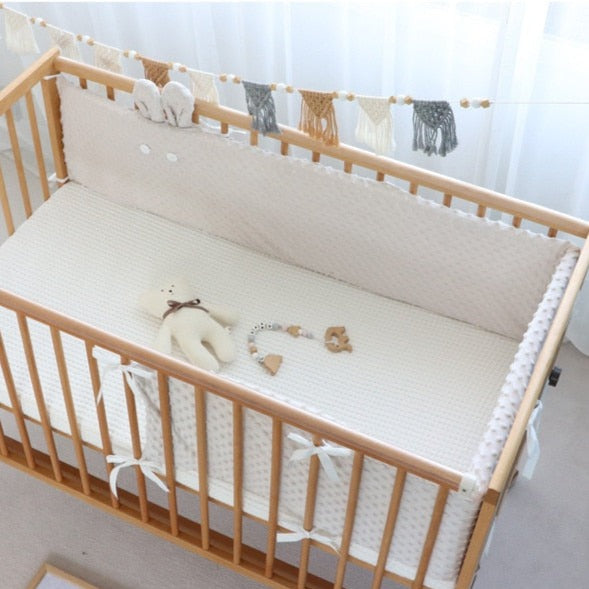 Plush Baby Bed Bumper-Bumper-Little Pea Shop